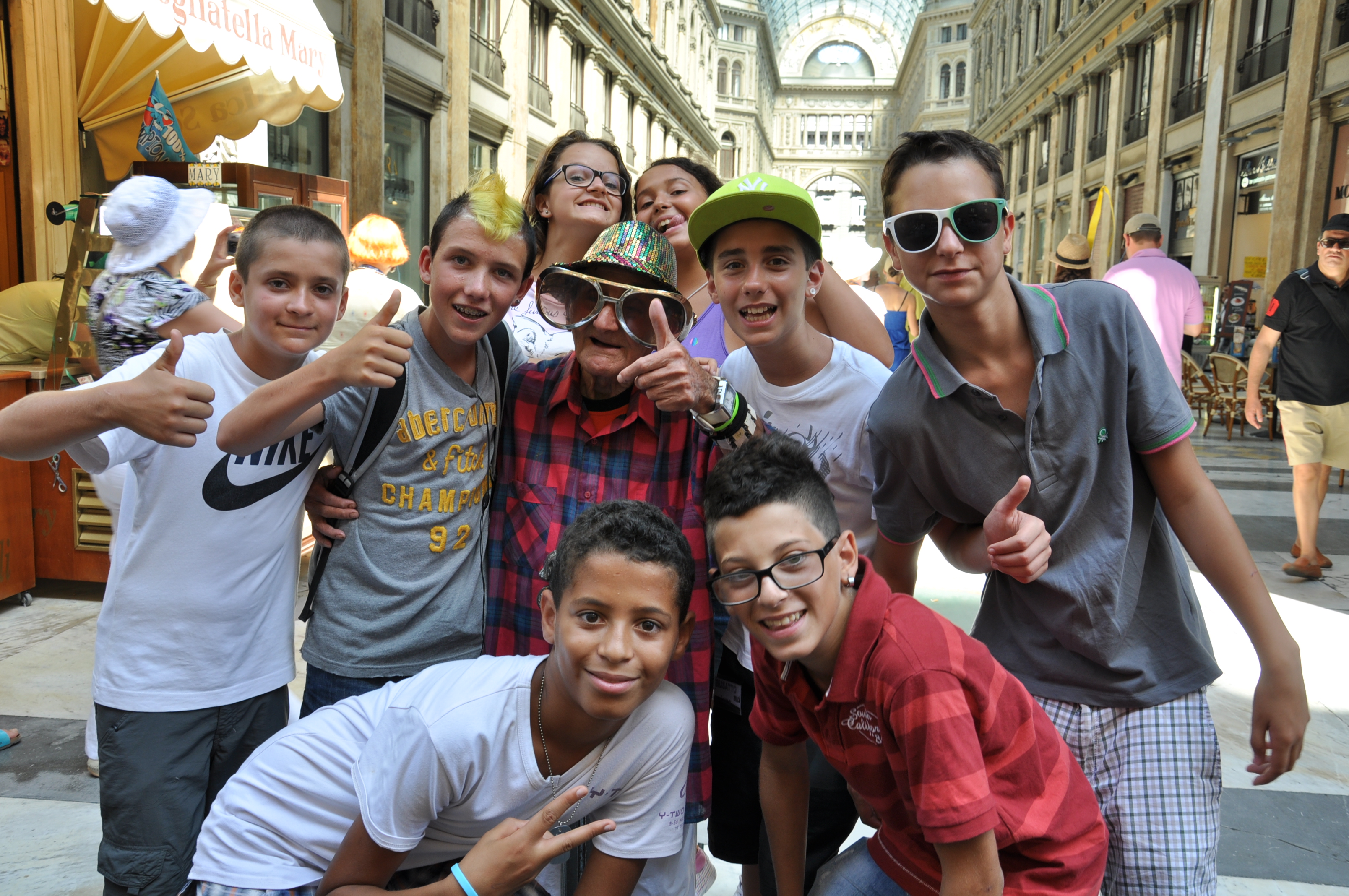 A spasso per Napoli - Galleria Umberto I